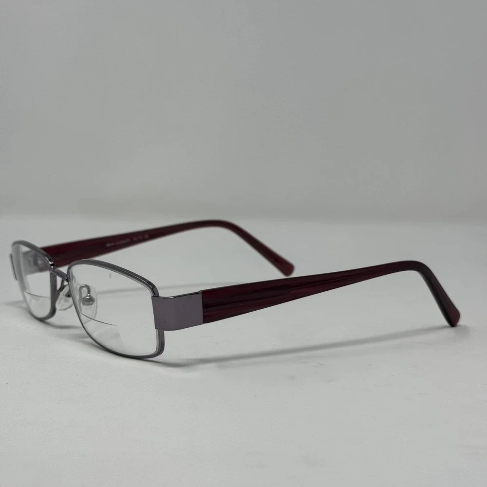 Modern Metals Beth Gunmetal Reading‎ Bifocal Eyeglasses FRAMES ONLY 53 15 135